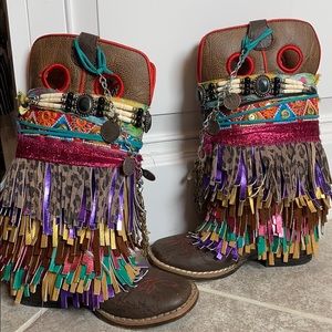 Wild Child Custom Boots Size 11.5